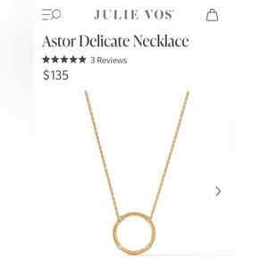 Julie Vos Astor Delicate Necklace